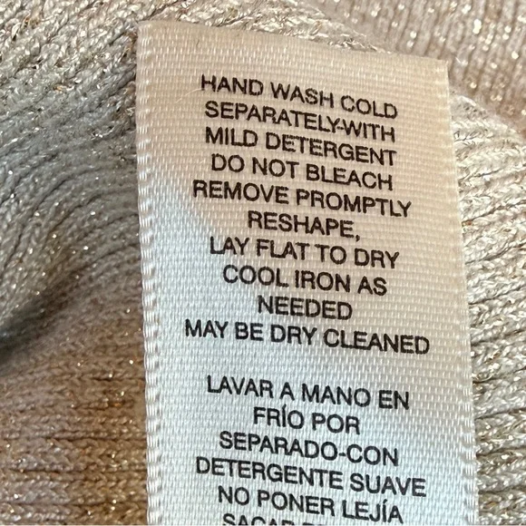 White House Black Market Cardigan | Size Small | Neutral Knit Sweater - Picture 8 of 8